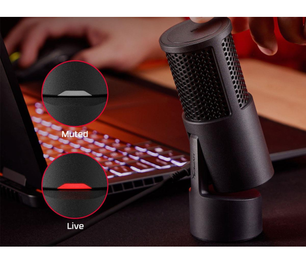 HYPERX SoloCast 2 Black AR0A0AA - 1363132 - zdjęcie 9